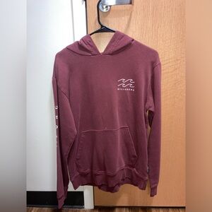 Maroon Billabong Hoodie